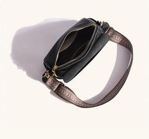 Vintage Cowhide Cell Phone Shoulder Bag Leather Messenger Bags