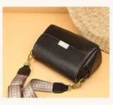 Vintage Cowhide Cell Phone Shoulder Bag Leather Messenger Bags