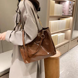 Leather Vintage Crossbody Hobo Handbags and Purse