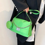 Oxford Crossbody Bag for Women with Wallet