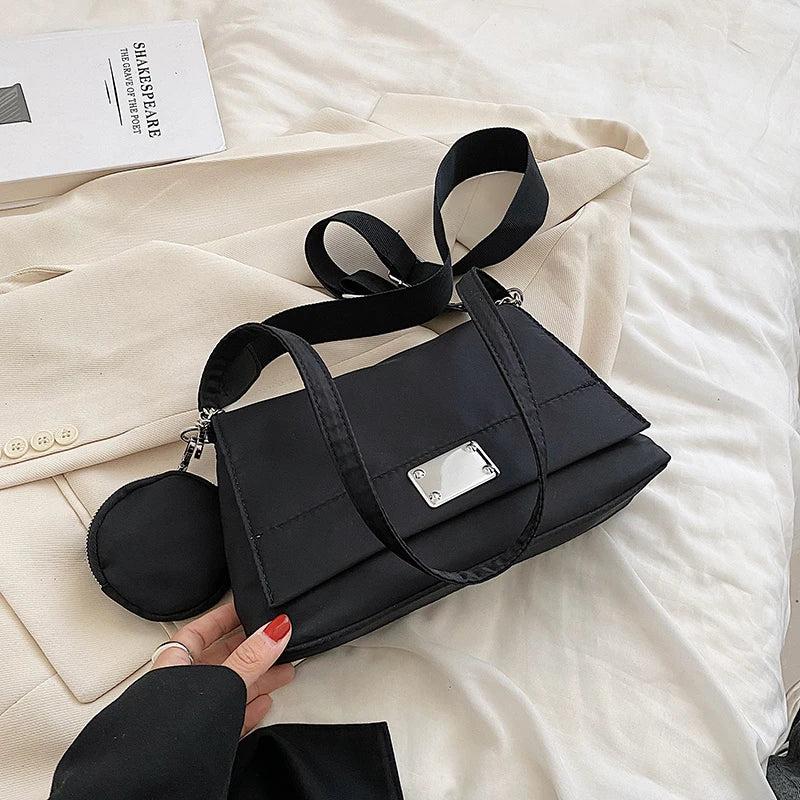 Oxford Crossbody Bag for Women with Wallet