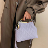 Winter Women Handbags Retro PU Leather Shell Crossbody Bags Totes Shopping Bag