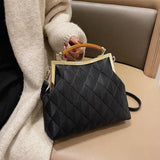 Winter Women Handbags Retro PU Leather Shell Crossbody Bags Totes Shopping Bag