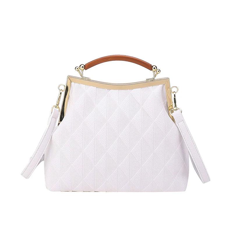 Winter Women Handbags Retro PU Leather Shell Crossbody Bags Totes Shopping Bag