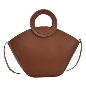 Lattice Shoulder Bag Bucket Crossbody Clutch Purse with Handle