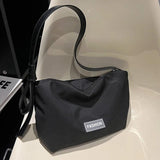 Large-Capacity Oxford Cloth Commuting Women's Shoulder Tote Handbag