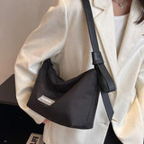 Large-Capacity Oxford Cloth Commuting Women's Shoulder Tote Handbag