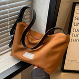 Large-Capacity Oxford Cloth Commuting Women's Shoulder Tote Handbag