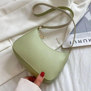 Small Soft Face Women's Bag, Portable One Shoulder Armpit Bag