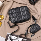 Women Crossbody Shoulder Bags Casual PU Leather Female Messenger Bag