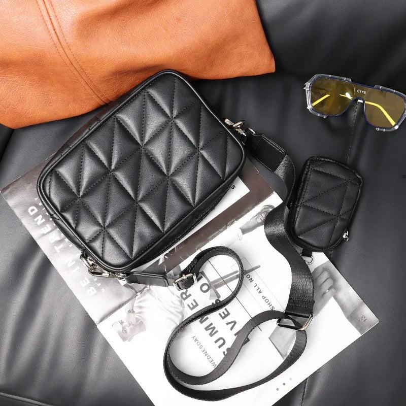 Women Crossbody Shoulder Bags Casual PU Leather Female Messenger Bag