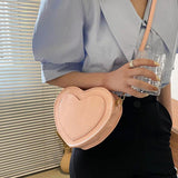 Leather Candy Shoulder Bag Small Versatile Messenger Bag