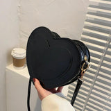 Leather Candy Shoulder Bag Small Versatile Messenger Bag