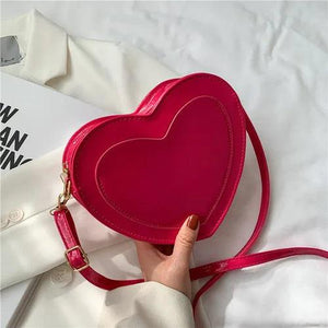 Leather Candy Shoulder Bag Small Versatile Messenger Bag