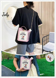 Sequin Crossbody Bag Gasoline Handbag Shoulder Bag for Women