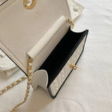 Women's Rhombic Chain One Shoulder Bag