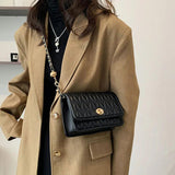 Women's Rhombic Chain One Shoulder Bag