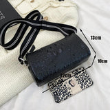 High Capacity Leather Shoulder Bag Classic Crossbody Handbag