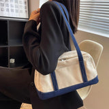Large Canvas Women's Shoulder Bag Casual Handbag