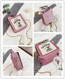 Women Sequin Crossbody Bag Fun Gasoline Handbag Shoulder Bag