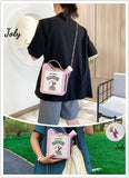 Women Sequin Crossbody Bag Fun Gasoline Handbag Shoulder Bag