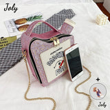 Women Sequin Crossbody Bag Fun Gasoline Handbag Shoulder Bag