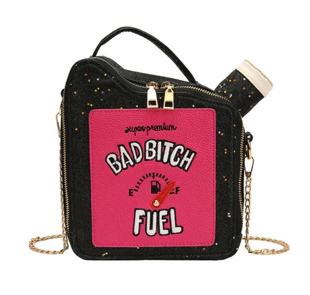Women Sequin Crossbody Bag Fun Gasoline Handbag Shoulder Bag
