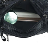 Women Soft Pu Leather Shoulder Bag Small Square Crossbody Purses Vintage