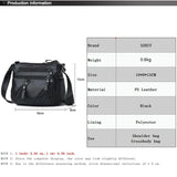 Women Soft Pu Leather Shoulder Bag Small Square Crossbody Purses Vintage