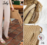 Straw Beach Bags Tassel Handbag Weave Grass Bag Summer Travel