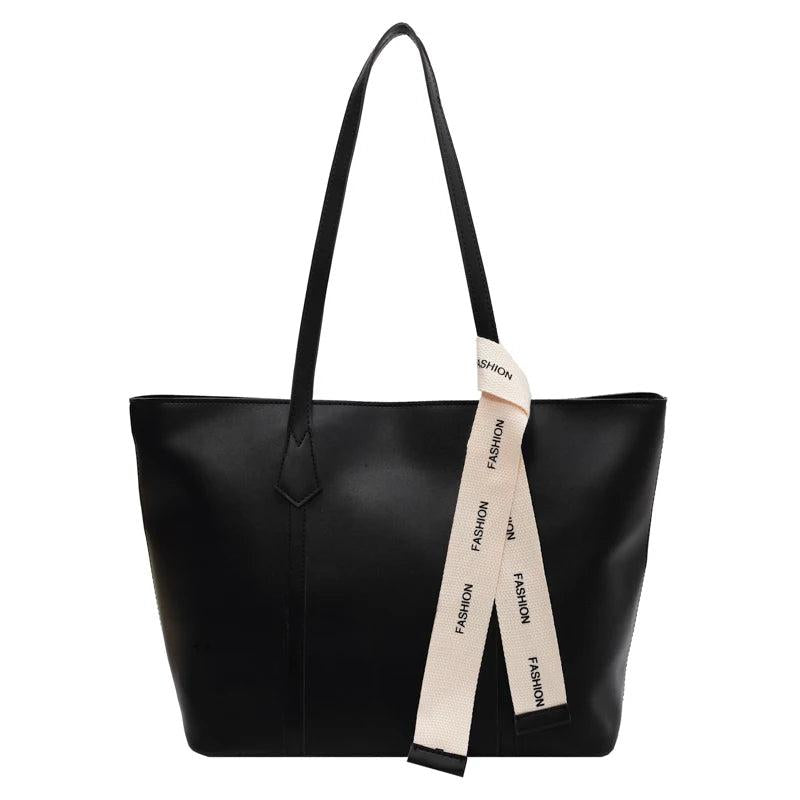 Large Capacity Women Shoulder Bag Pu Leather Tote Bag
