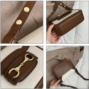 PU Leather Shoulder Bags Crossbody Messenger Bag