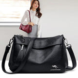 Women Leather Crossbody Bag Handbag Messenger Shoulder Bag