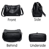 Women Leather Crossbody Bag Handbag Messenger Shoulder Bag
