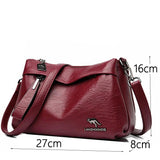 Women Leather Crossbody Bag Handbag Messenger Shoulder Bag