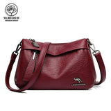 Women Leather Crossbody Bag Handbag Messenger Shoulder Bag