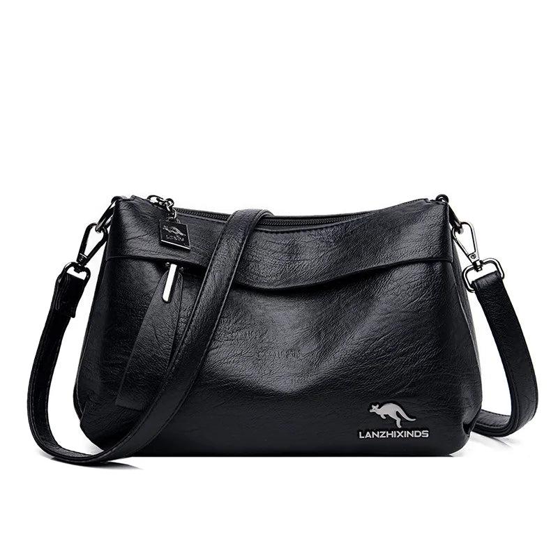 Women Leather Crossbody Bag Handbag Messenger Shoulder Bag
