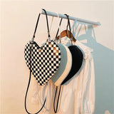 Heart Shaped Women's Shoulder Bag Soft Purses and Handbags