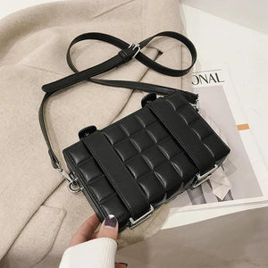 Geometric Box Small Crossbody Bag Shoulder Bag for Women