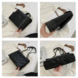 High-quality One-shoulder Messenger Bag with Chain Strap