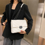 High-quality One-shoulder Messenger Bag with Chain Strap