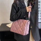Winter Quilted Crossbody Purse Ladies Handbags