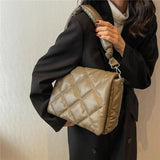 Winter Quilted Crossbody Purse Ladies Handbags