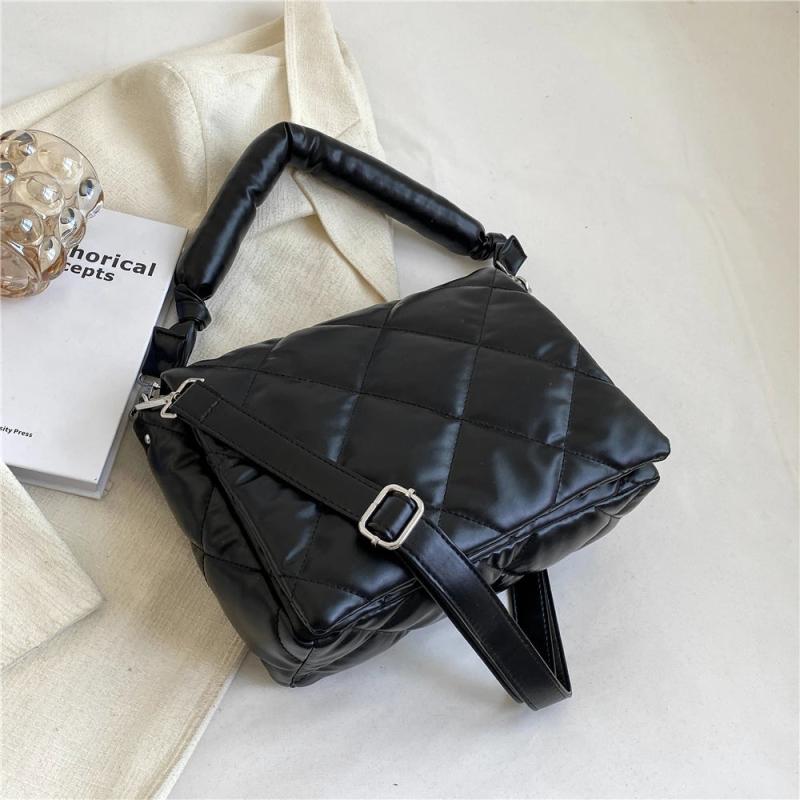 Winter Quilted Crossbody Purse Ladies Handbags