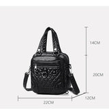 Vintage Shoulder Handbags Multifunction Crossbody Bag