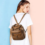 Vintage Shoulder Handbags Multifunction Crossbody Bag