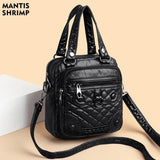 Vintage Shoulder Handbags Multifunction Crossbody Bag