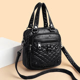 Vintage Shoulder Handbags Multifunction Crossbody Bag