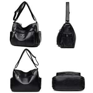 Large Capacity Women Handbag High Leather Shoulder Crossbody Bags Tote Bag Sac