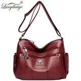 Large Capacity Women Handbag High Leather Shoulder Crossbody Bags Tote Bag Sac
